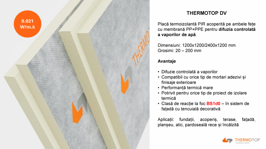 Pagina 8-Solutie de izolare termica performanta  Catalog, brosura Romana rcări mari de sarcini
permanente.

...