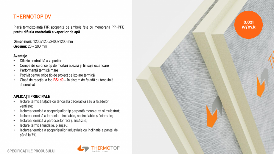 Pagina 8-Declaratie de mediu a produsului - EPD -THERMOTOP TECHNOLOGY THERMOTOP TECHNOLOGY THERMOTOP DV,...