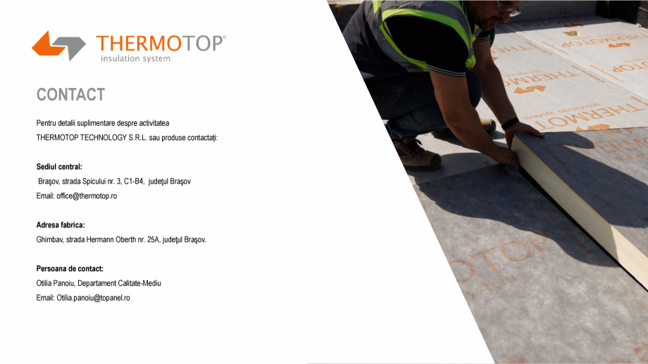 Pagina 31-Declaratie de mediu a produsului - EPD -THERMOTOP TECHNOLOGY THERMOTOP TECHNOLOGY THERMOTOP DV,...