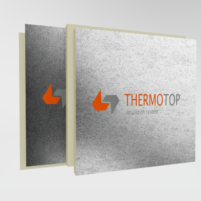 THERMOTOP AL_Placi termoizolante PIR cu folie de aluminiu (4) THERMOTOP AL Placi termoizolante PIR cu folie