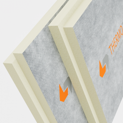 THERMOTOP DV_Placi pir cu membrana de difuzie (2) THERMOTOP DV Placi termoizolante PIR cu membrana de