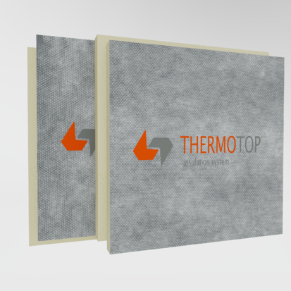 THERMOTOP DV_Placi pir cu membrana de difuzie (4) THERMOTOP DV Placi termoizolante PIR cu membrana de