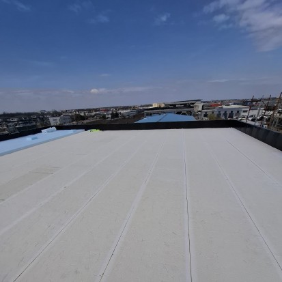 Terasa circulabila termoizolata cu placi pir KP Thermotop (3) Termoizolatii din spuma poliuretanica (PIR) pentru constructii