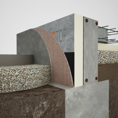 Izolare Termica Fundatie cu placi pir Thermotop (5) Izolare fundatie
