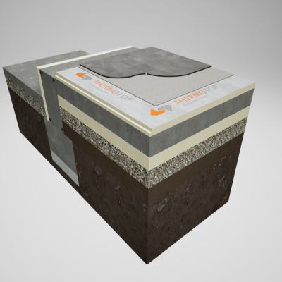 THERMOTOP TECHNOLOGY Pardoseala Rece Izolare Termica cu placi termoizolante pir Thermotop (1) - Termoizolatii din spuma