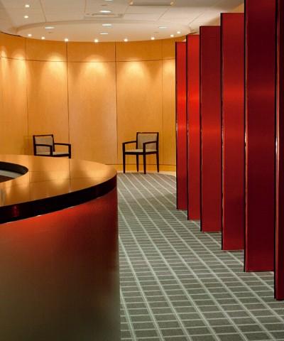 hpl pentru decoratiuni interioare - Birouri Formica Corporation Cincinnati - ligna si Decometal COMPACT Folii HPL