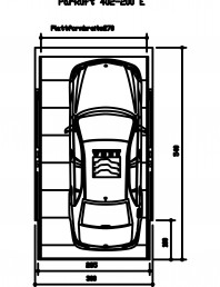 Sistem mecanic de parcare auto 200 E-270