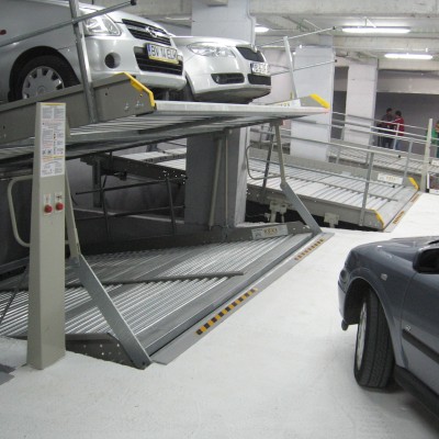 WÖHR Exemplificarea modului de functionare a sistemului de parcare - Sisteme de parcare auto WÖHR