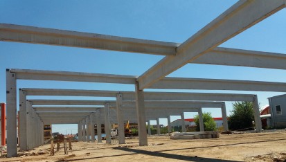 Lidl Selimbar Constructii civile si industriale din prefabricate din beton - Lucrari de referinta