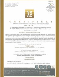 Certificat CPF - Elemente de planseu cu nervuri 