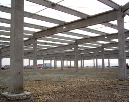 European Retail Park Sibiu Hale prefabricate din beton - Lucrari de referinta