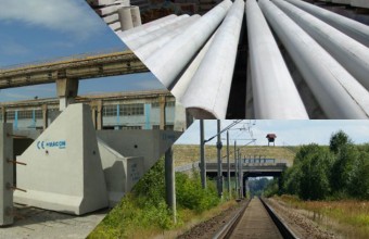 Elemente prefabricate pentru infrastructura feroviara
