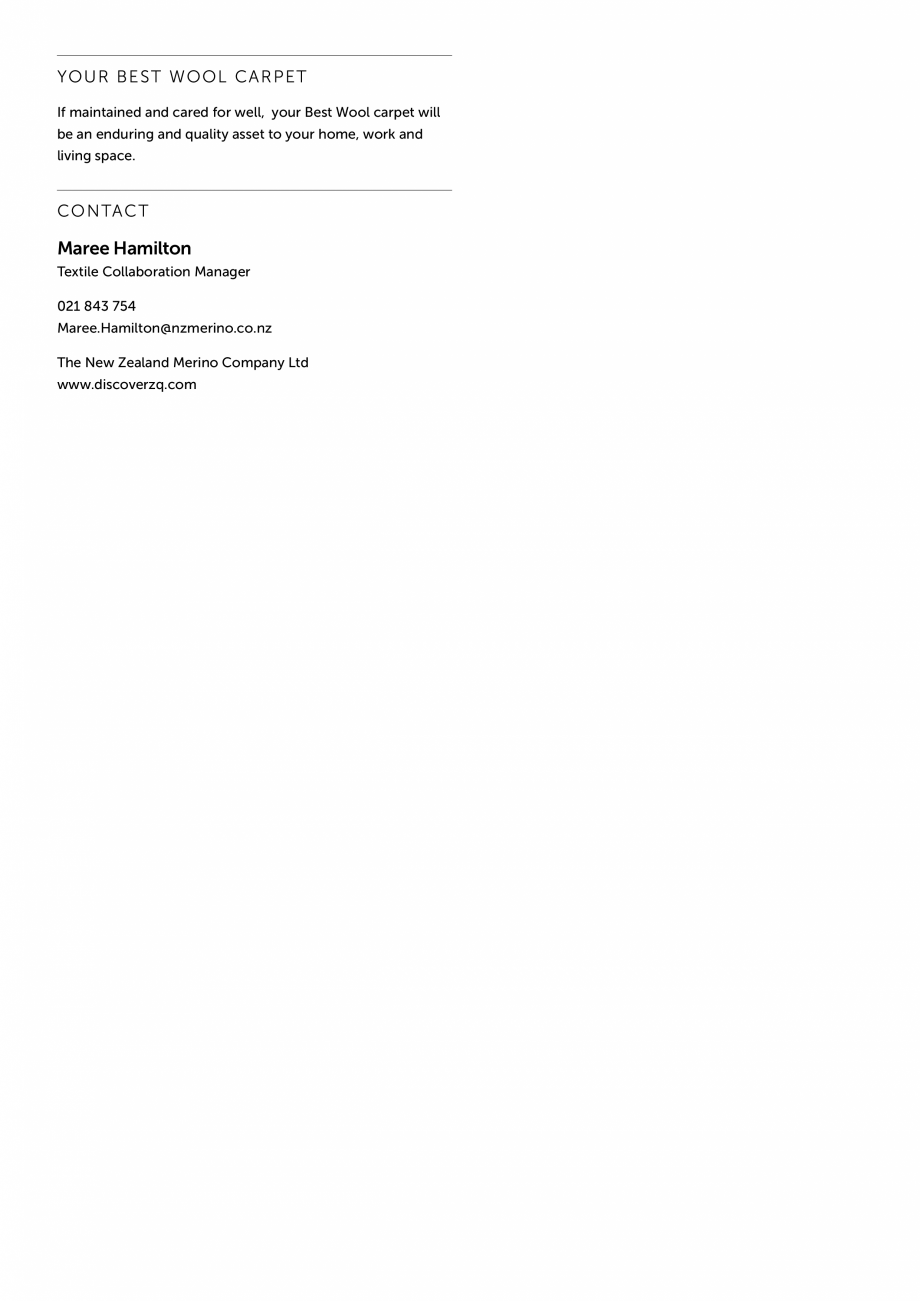 Pagina 3-Instructiuni de intretinere si curatare mocheta din lana BEST WOOL Pure New 2021, Elements...