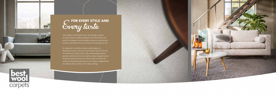 Pagina 5-Brosura Best Wool - colectiile mochete lana BEST WOOL Pure New 2021 Catalog, brosura Engleza  and...