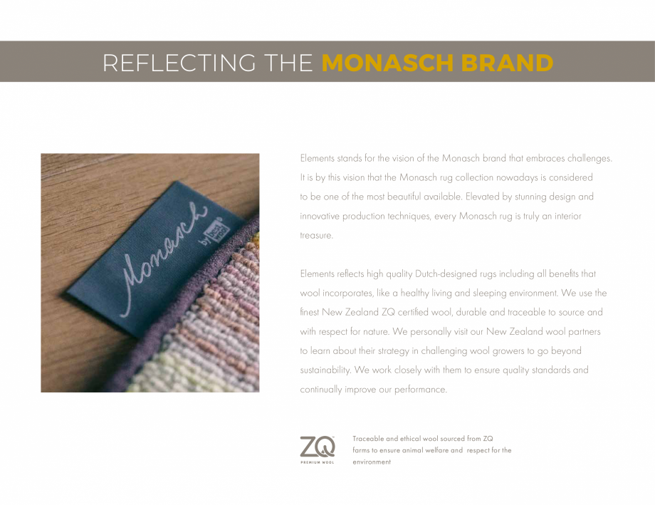 Pagina 19-Covor din lana Monasch BEST WOOL Elements Catalog, brosura Engleza 