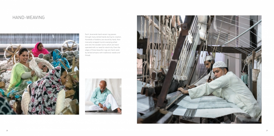 Pagina 15-Covoare tesute manual Jacaranda Catalog, brosura Engleza 