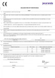 Declaratie de performanta pentru mocheta sau covor tesute manual Jacaranda - Sikkim, Sikkim - Jacaranda