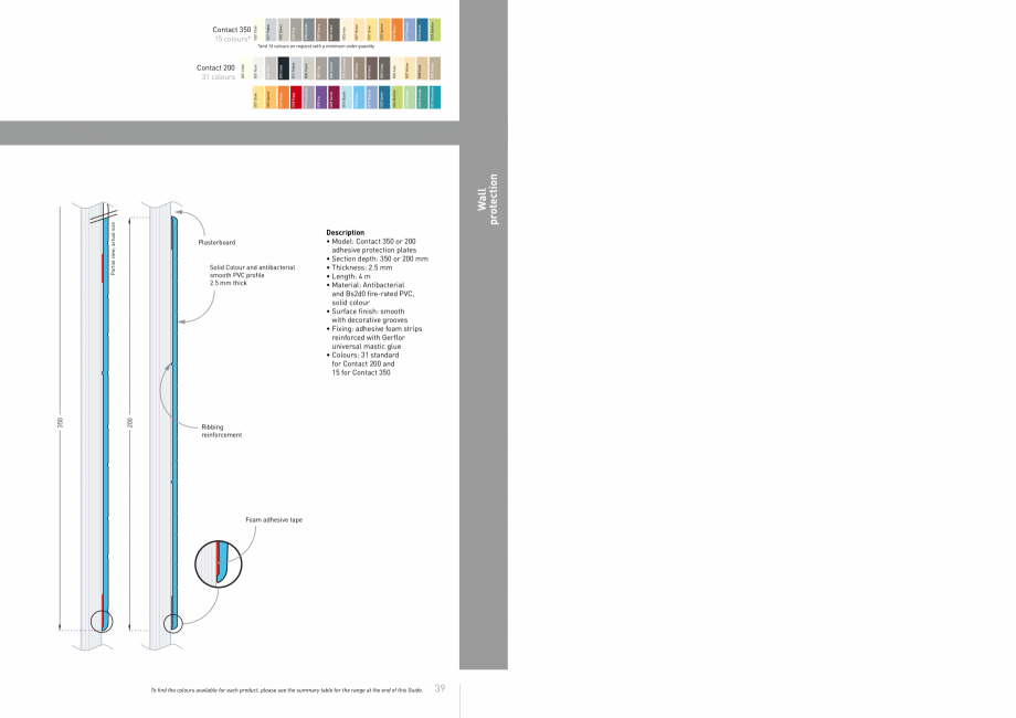 Pagina 2-Panou de protectie SPM INTERNATIONAL - GERFLOR GROUP Contact Catalog, brosura Engleza bjected to any...