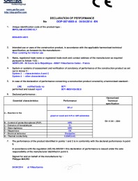 Certificat DoP - Pardoseala antistatica