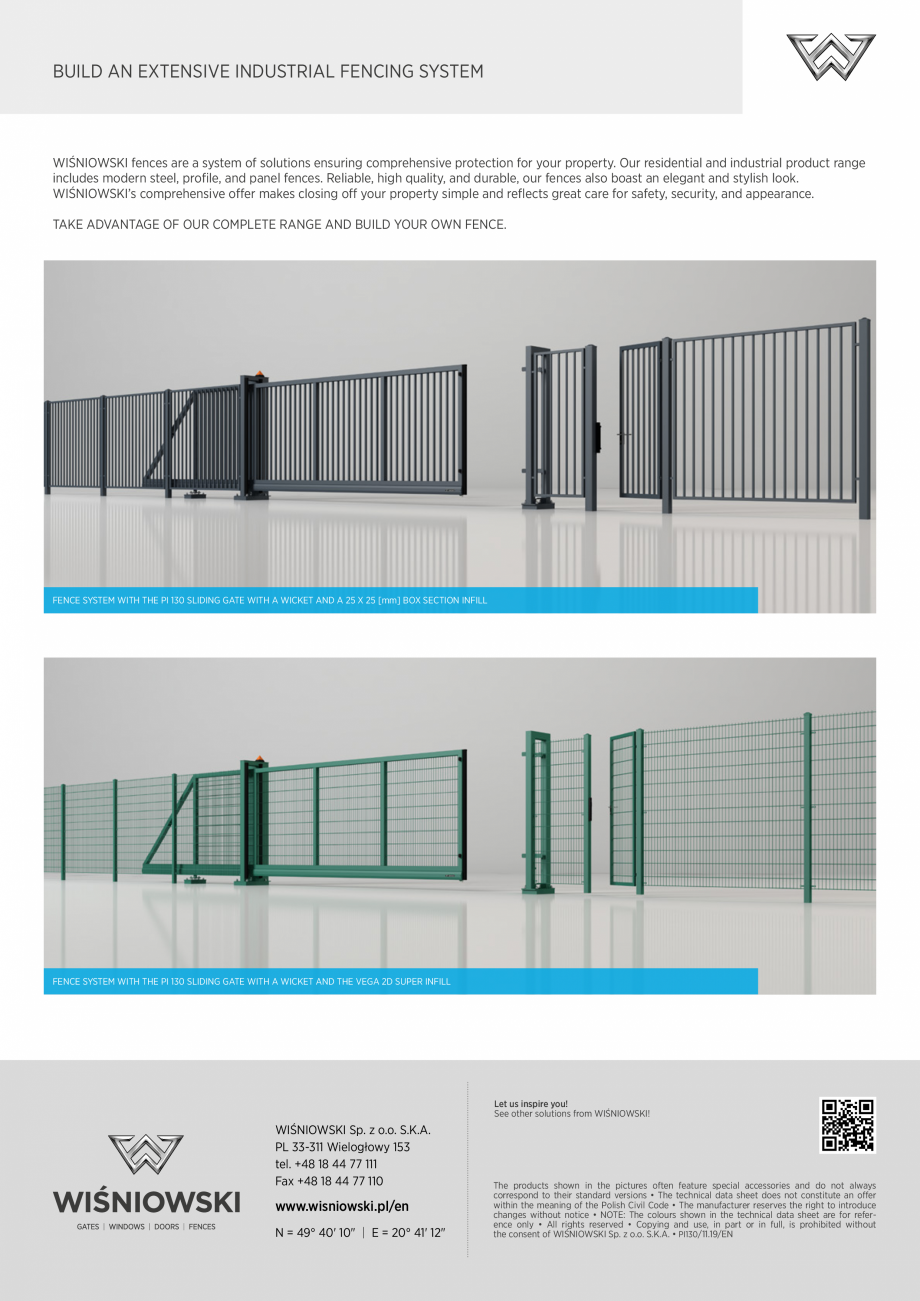 Pagina 7-Porti culisante DECORIO PI130 Fisa tehnica Engleza 

EXTERNAL ANTENNA

—

PHOTOCELLS – 1 SET

...