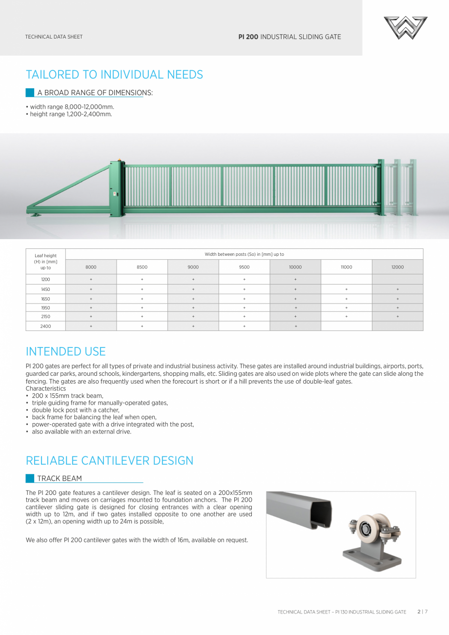 Pagina 2-Porti culisante DECORIO PI200 Fisa tehnica Engleza t corrosion
by hot-dip galvanizing or hotdip...