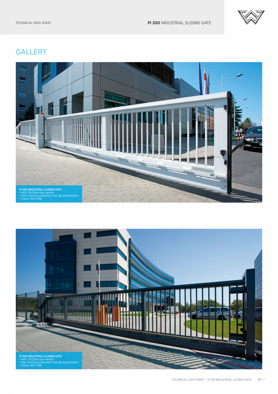 Pagina 6-Porti culisante DECORIO PI200 Fisa tehnica Engleza ates are available in the manually-operated and...