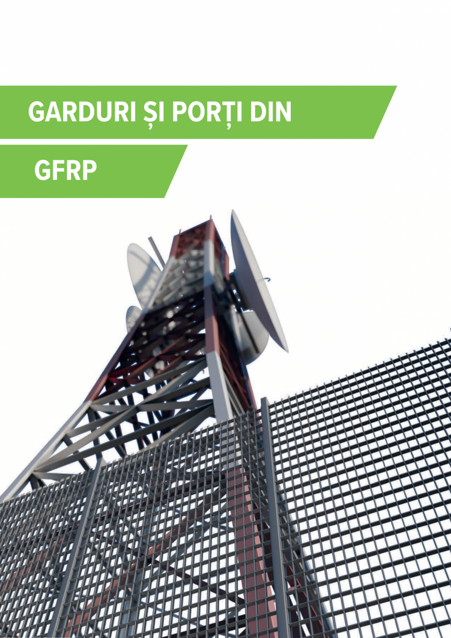 Pagina 1-Garduri si porti din GFRP FIBREFENCE bare, plasa, grilaj Catalog, brosura Romana GARDURI ȘI PORȚI ...