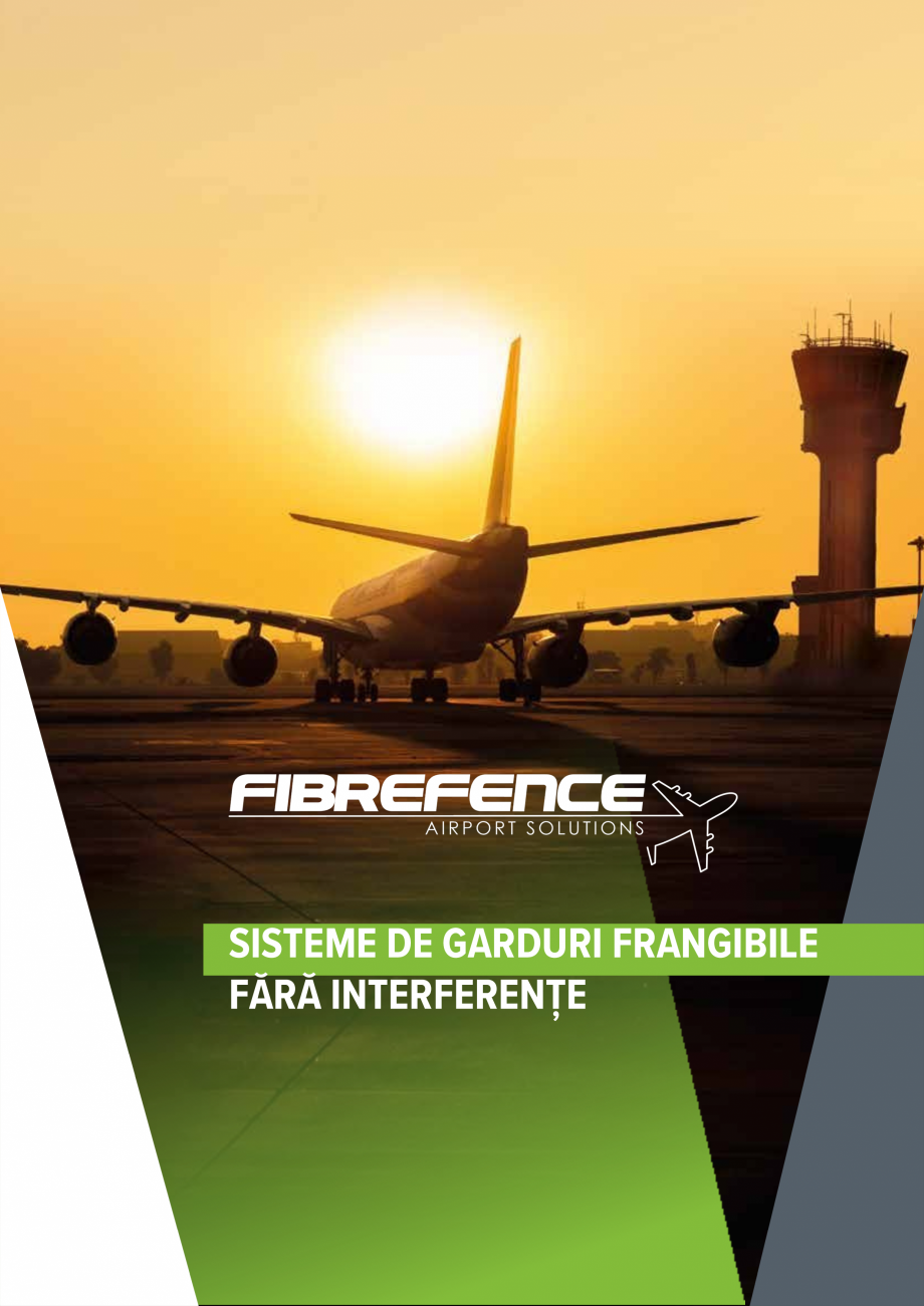 Pagina 1-Sisteme de garduri frangibile fara interferente FIBREFENCE bare, plasa, grilaj Catalog, brosura...