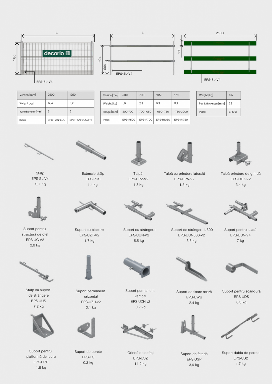 Pagina 4-Sisteme de protectie la margini EPS DECORIO Catalog, brosura Romana 