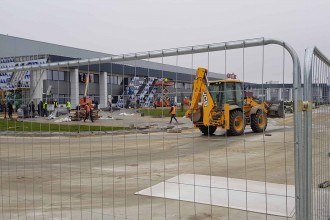 Garduri mobile pentru imprejmuiri de santier DECORIO