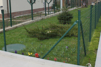 Plase de gard zincate si acoperite cu PVC FRIGERIO