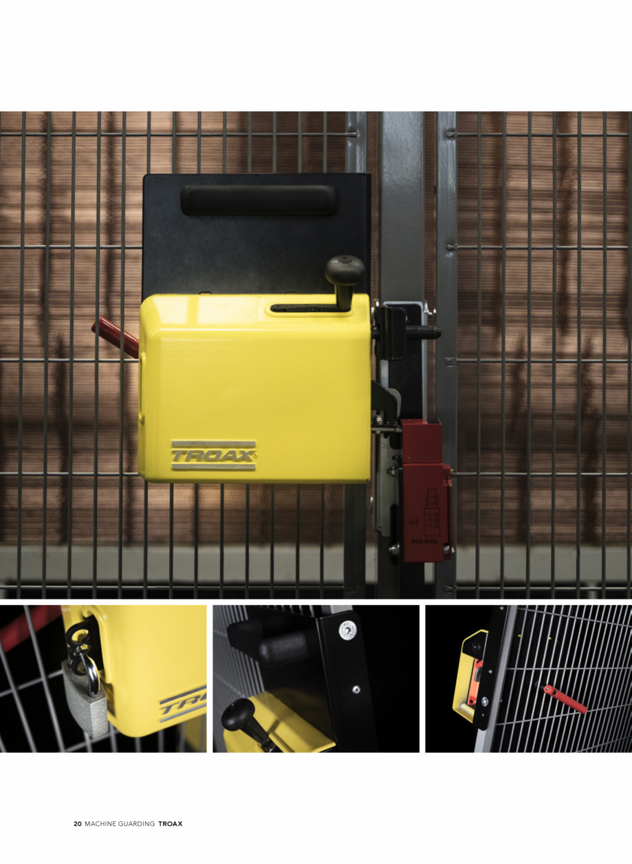 Pagina 20-Catalog - Garduri pentru spatii de protectie a robotilor sau a utilajelor TROAX Catalog, brosura...