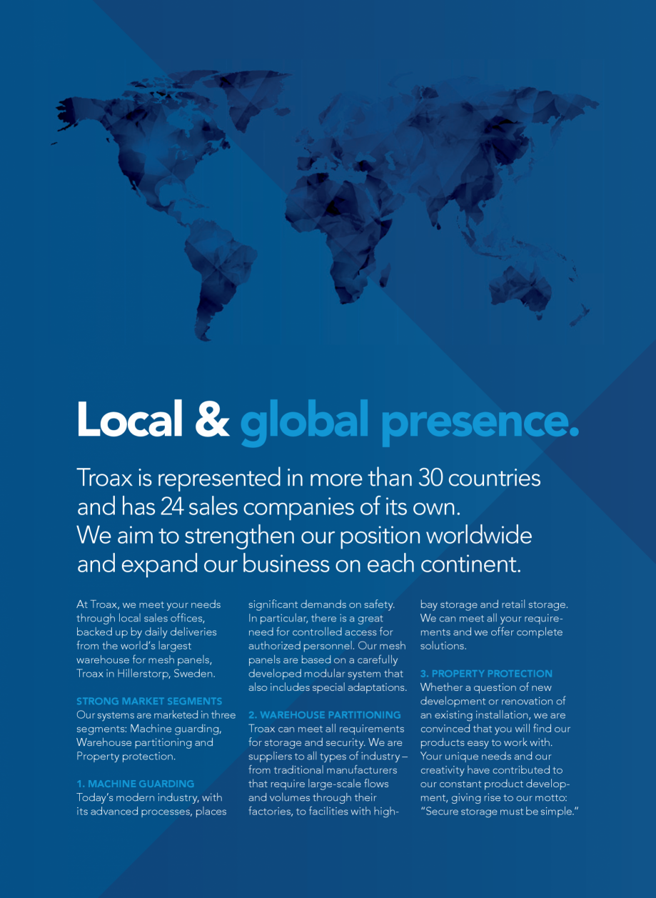 Pagina 27-Catalog - Garduri pentru spatii de protectie a robotilor sau a utilajelor TROAX Catalog, brosura...