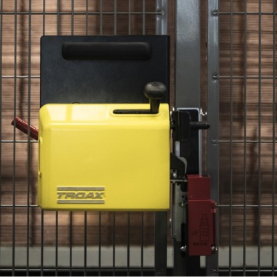 TROAX Panou special pentru securitatea liniilor industriale cu incuietoare - Garduri pentru spatii de protectie a