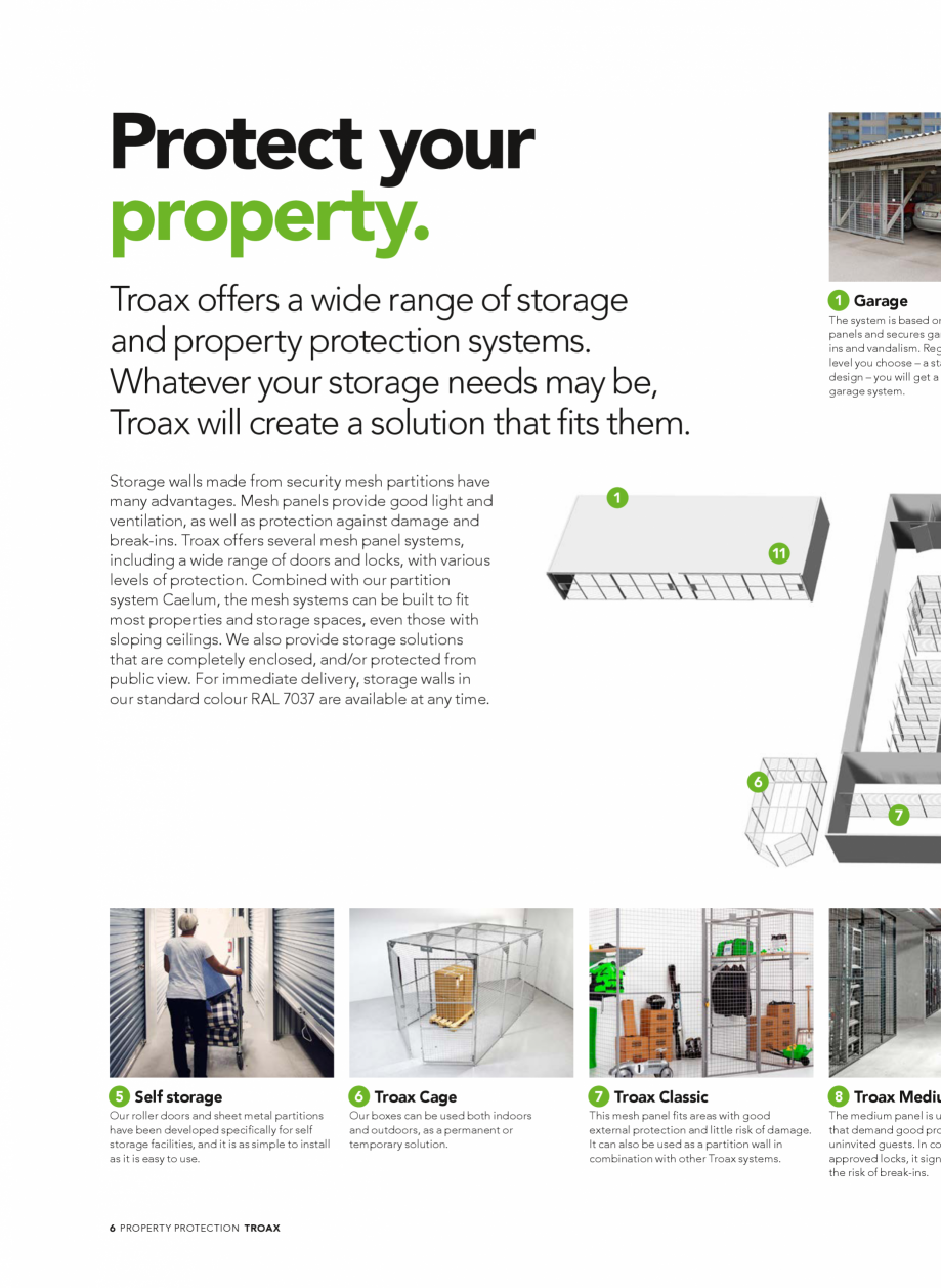 Pagina 6-Catalog - Sisteme pentru configurarea spatiilor de depozitare  TROAX TROAX Clasic, TROAX Safe, TROAX...