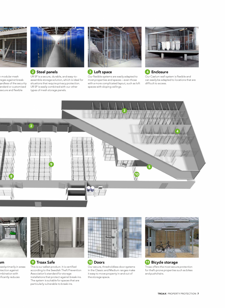 Pagina 7-Catalog - Sisteme pentru configurarea spatiilor de depozitare  TROAX TROAX Clasic, TROAX Safe, TROAX...