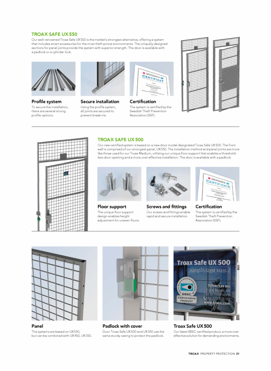Catalog Sisteme pentru configurarea spatiilor de depozitare TROAX