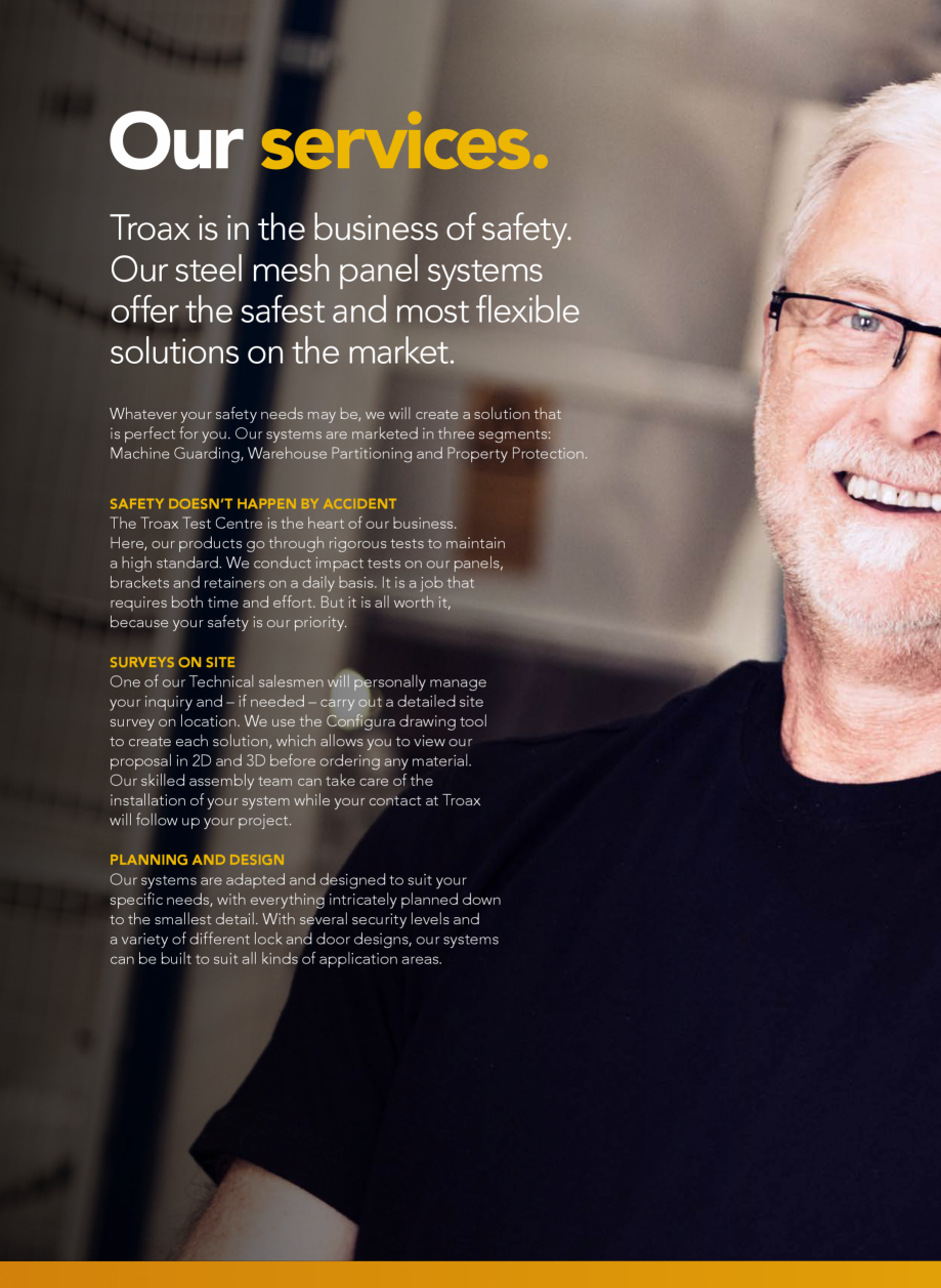 Pagina 4-Compartimentari pentru spatii industriale si depozite TROAX  MUSCA, Caelum Catalog, brosura o...