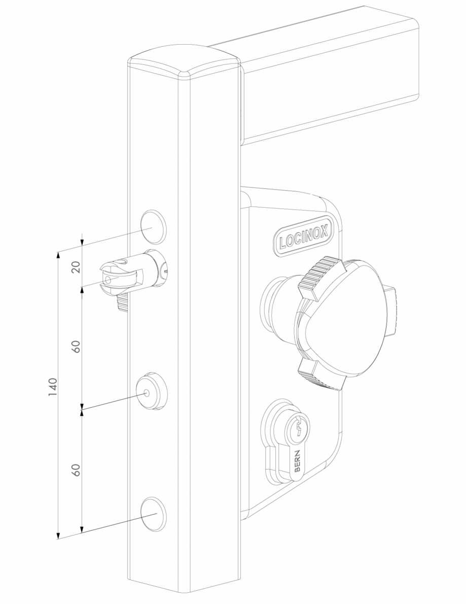 Pagina 2-Incuietoare CHILD SAFETY - Fisa tehnica  LOCINOX LAKZ P1WSI Fisa tehnica Romana 