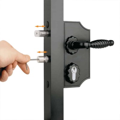 LOCINOX Accesorii pentru porti metalice -1 -  Accesorii pentru porti metalice batante si culisante LOCINOX