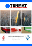 Bariere de protectie la foc pentru cavitati ventilate TENMAT - FF102/50, VFB Plus