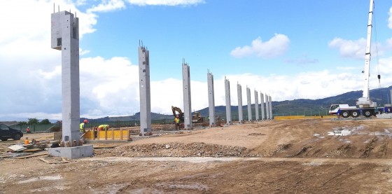 SW UMWELTTECHNIK Stalpi - Lidl Gheorgheni - Prefabricate din beton pentru constructii civile/industriale SW UMWELTTECHNIK