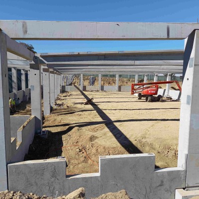 SW UMWELTTECHNIK Detaliu - grinda secundara - Prefabricate din beton pentru constructii civile/industriale SW UMWELTTECHNIK