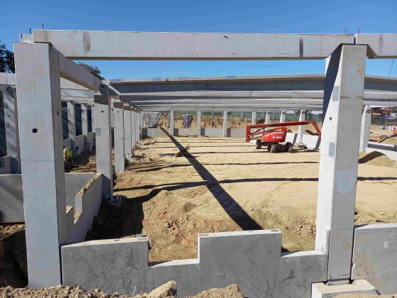 SW UMWELTTECHNIK Detaliu - grinda secundara - Prefabricate din beton pentru constructii civile/industriale SW UMWELTTECHNIK
