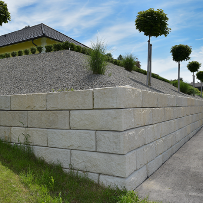 Elemente din beton pentru ziduri de sprijin SW-RECON Elemente din beton pentru ziduri de sprijin