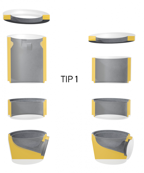 SW UMWELTTECHNIK Detalii guri de scurgere -Tip 1 - Camine de inspectie si vizitare pentru canalizare