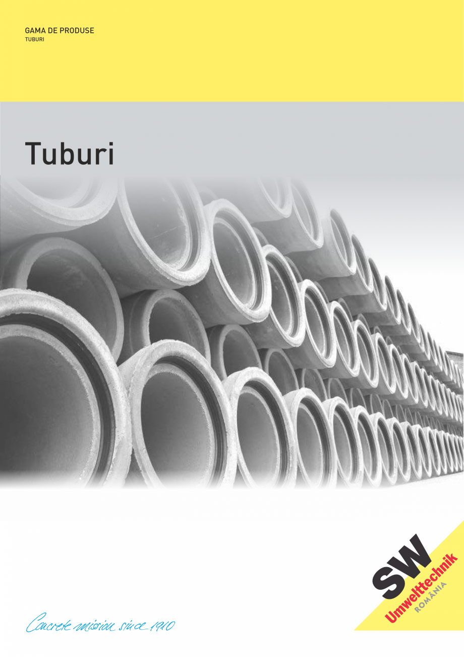 Pagina 1-Tuburi SW UMWELTTECHNIK Catalog, brosura Romana GAMA DE PRODUSE
TUBURI

Tuburi

TUBURI / POZE
...