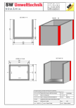 Bazin rectangular BR Di 200/150/200/15 SW UMWELTTECHNIK - 