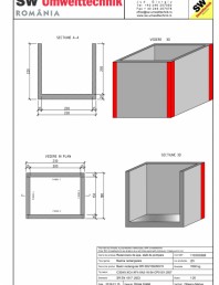 Bazin rectangular BR Di 200/150/200/15