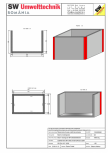 Bazin rectangular BR Di 350/200/250/20 SW UMWELTTECHNIK - 